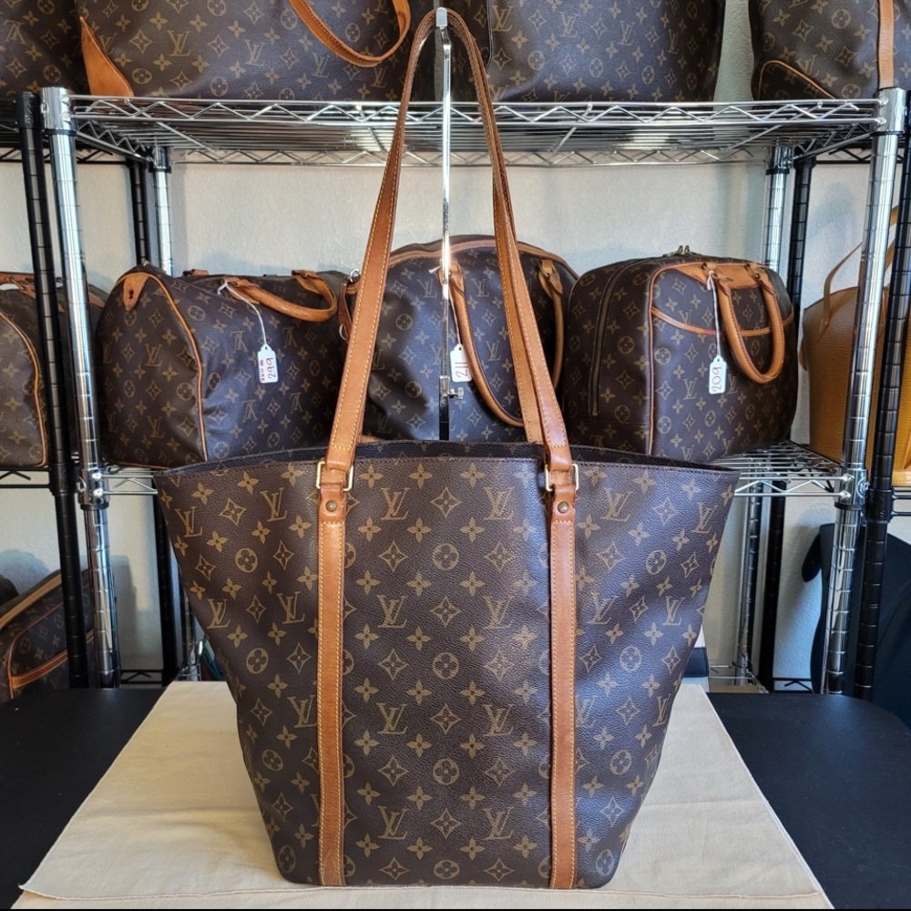 Authentic Louis Vuitton Sac Shopping Tote Bag SK-352